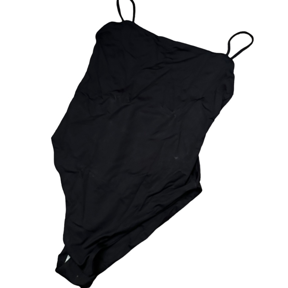 MadHappy Kasakai Bowie Black One Piece Bathing Suit nwt
